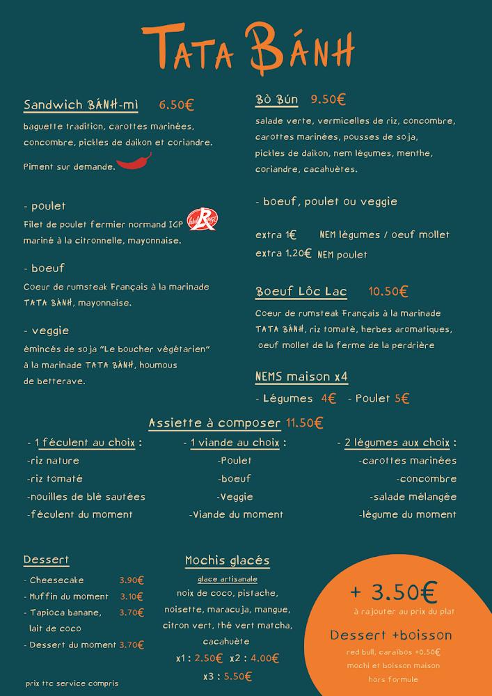 Tata Bánh - Menu Image 2